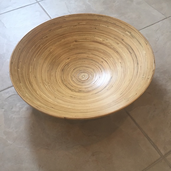 Ikea Other Ikea Bamboo Decorative Bowl 75 Inch Poshmark